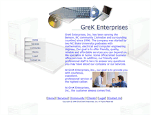 Tablet Screenshot of grek.com